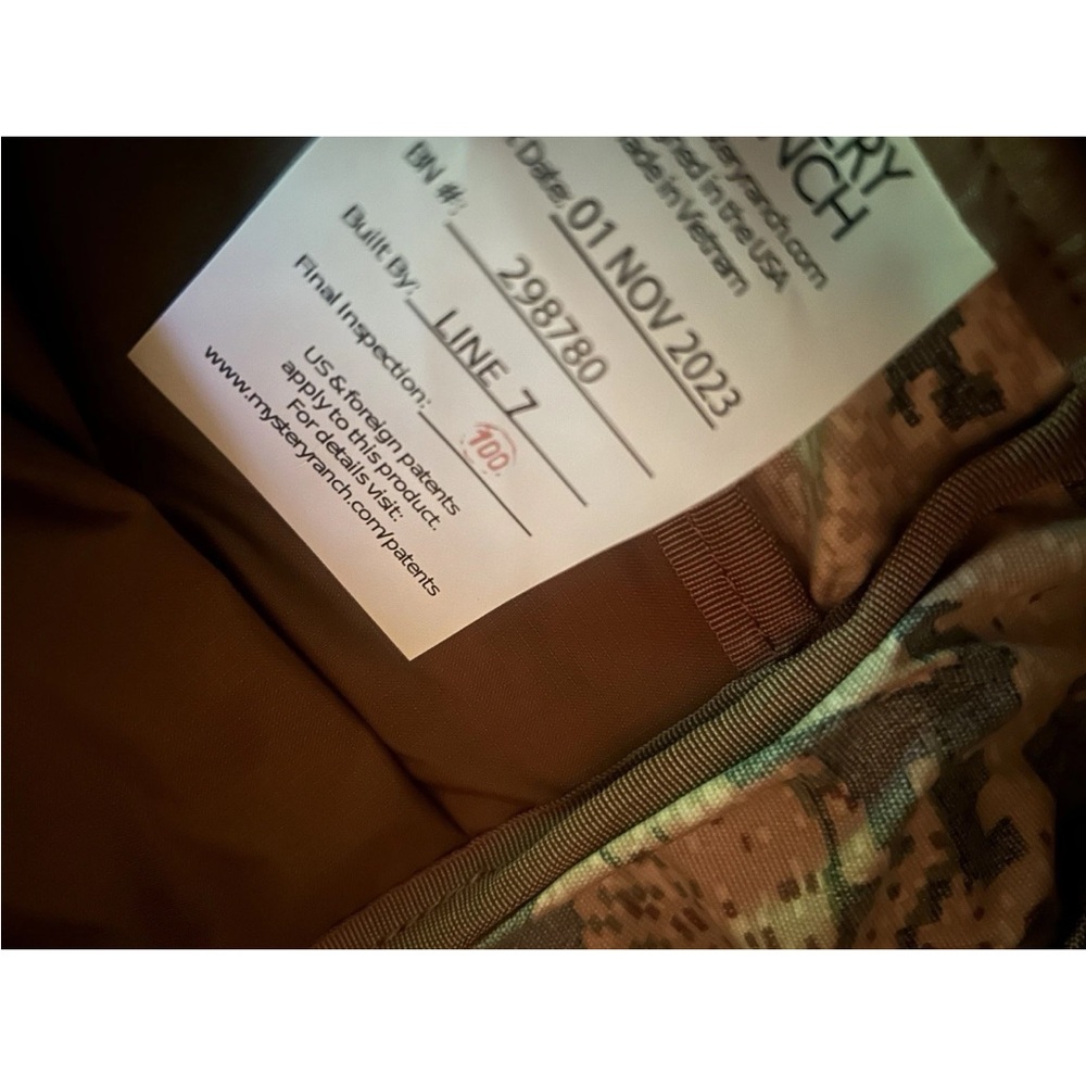 New Mystery Ranch Metcalf 50 Backpack W/ Frame Optifade Subalpine Camo Mens L/XL - Picture 14 of 16